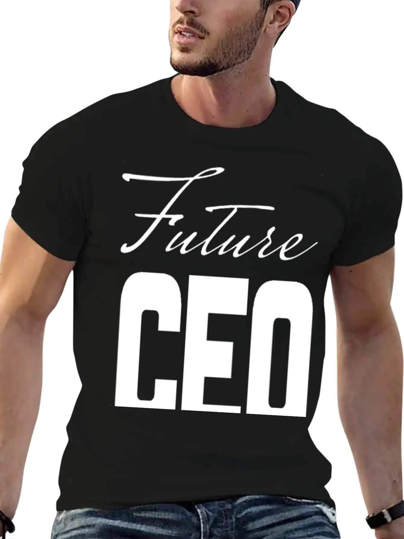 Future CEO MODE ON, Unique Unisex Casual T-Shirt – Clean Design For Daily Comfort
