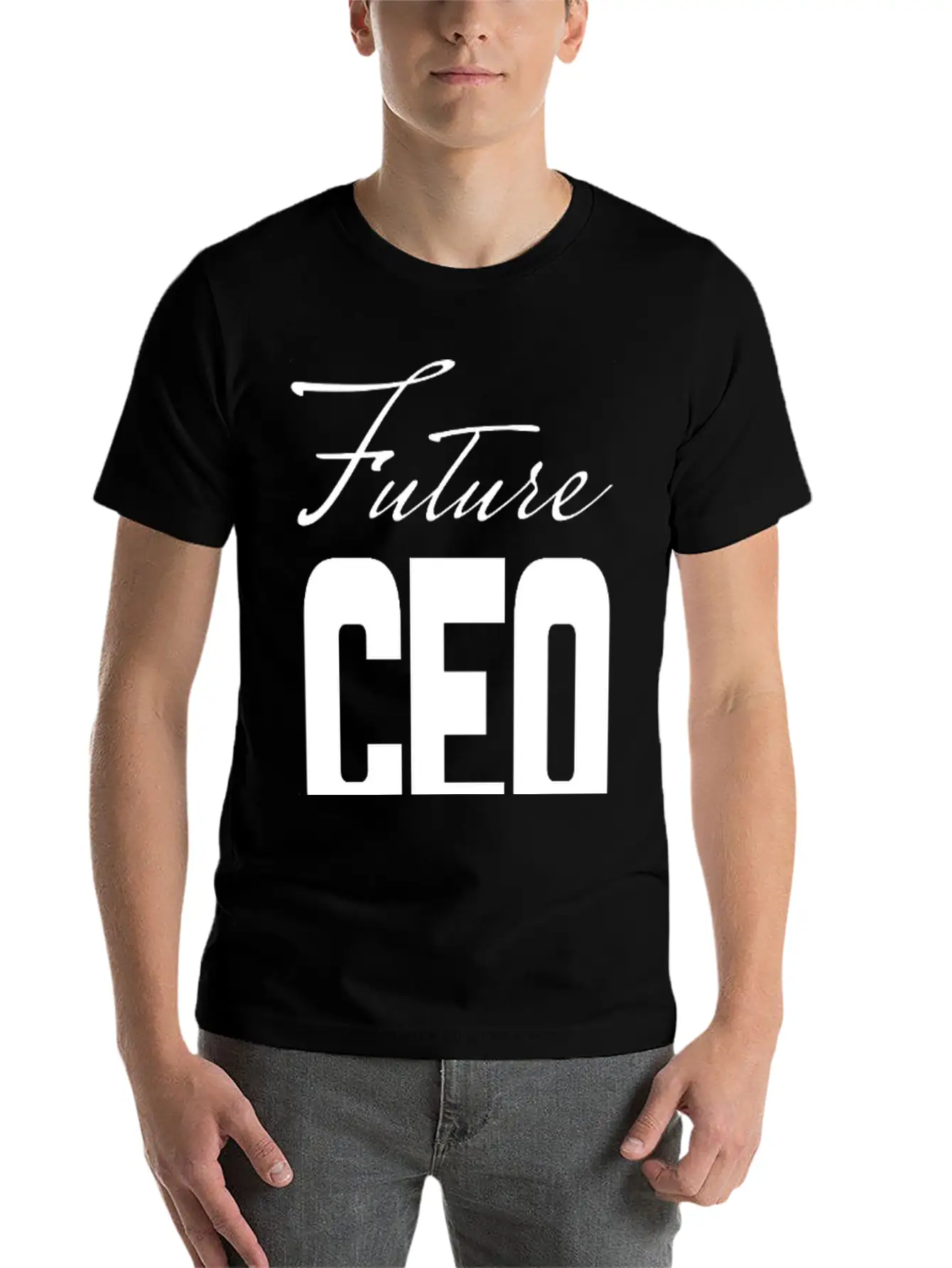 Future CEO MODE ON, Unique Unisex Casual T-Shirt – Clean Design For Daily Comfort