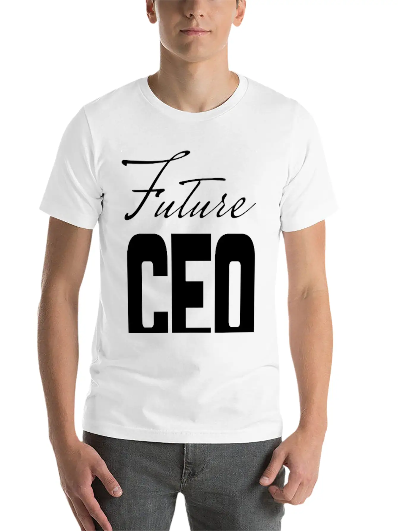 Future CEO MODE ON, Unique Unisex Casual T-Shirt – Clean Design For Daily Comfort