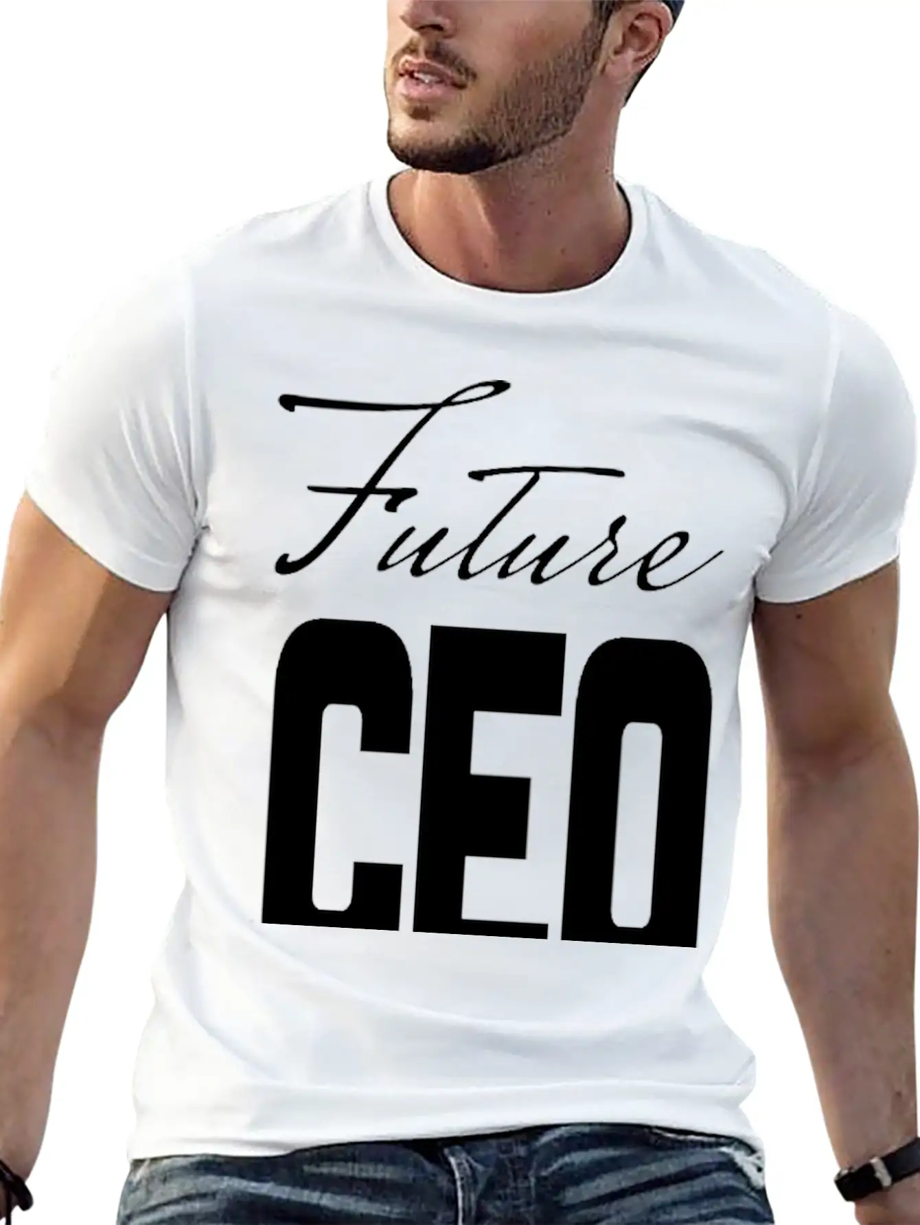 Future CEO MODE ON, Unique Unisex Casual T-Shirt – Clean Design For Daily Comfort