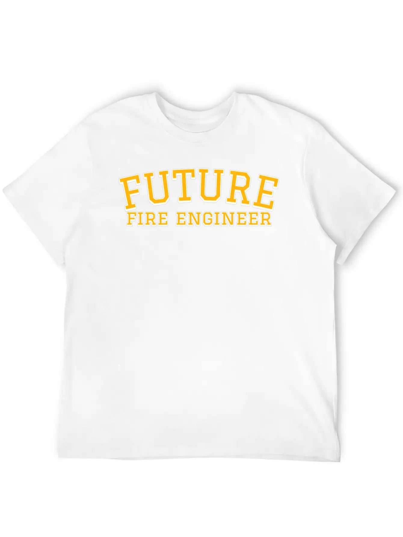 Future Fire Engineer Unisex Short Sleeve Soft Cotton T-Shirt – Casual Everyday Wear