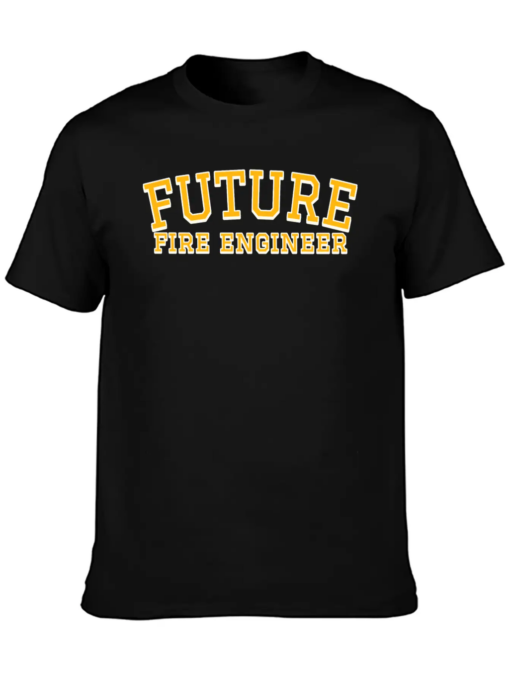 Future Fire Engineer Unisex Short Sleeve Soft Cotton T-Shirt – Casual Everyday Wear