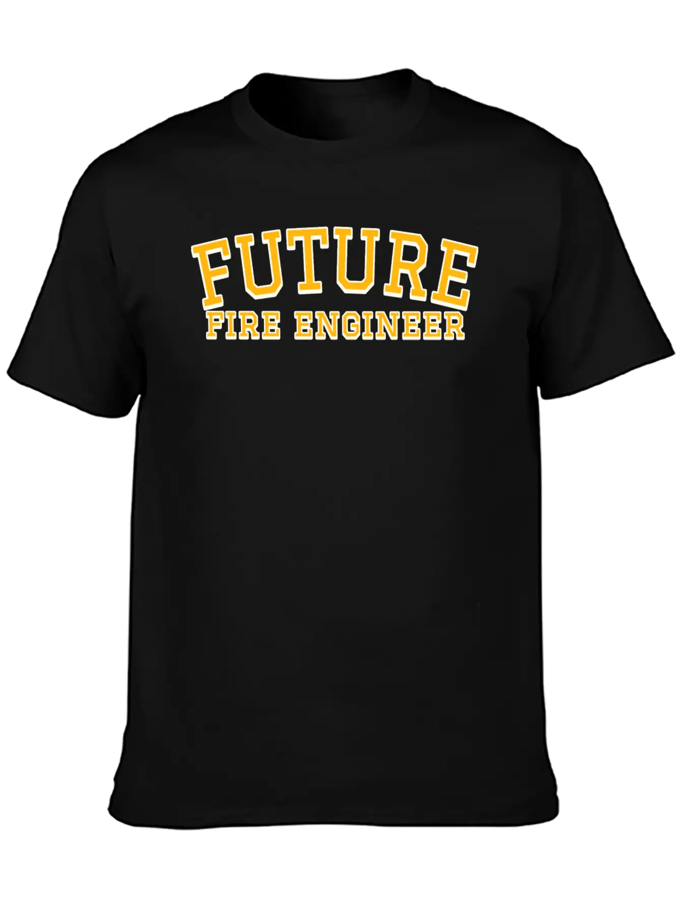 Future Fire Engineer Unisex Short Sleeve Soft Cotton T-Shirt – Casual Everyday Wear