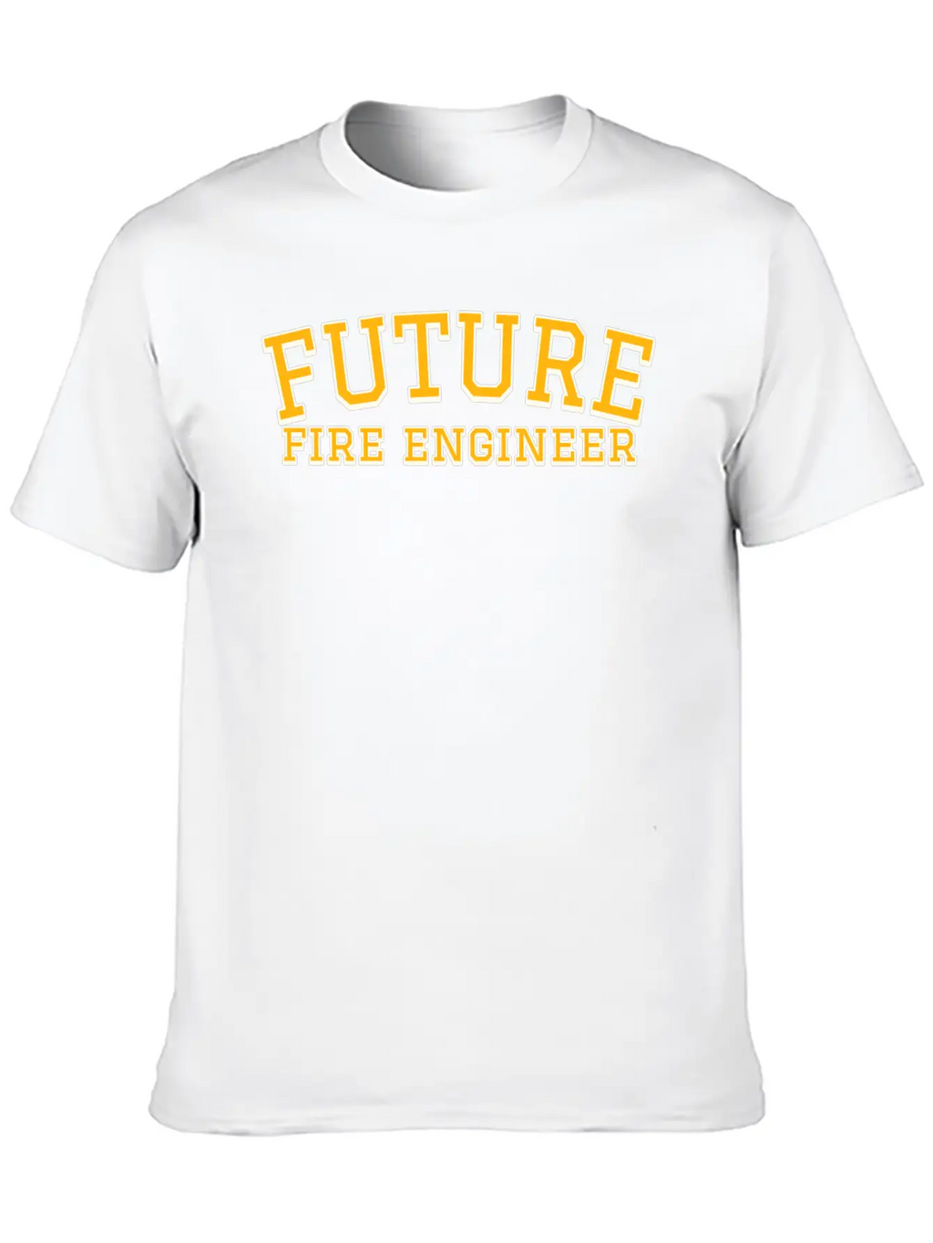 Future Fire Engineer Unisex Short Sleeve Soft Cotton T-Shirt – Casual Everyday Wear