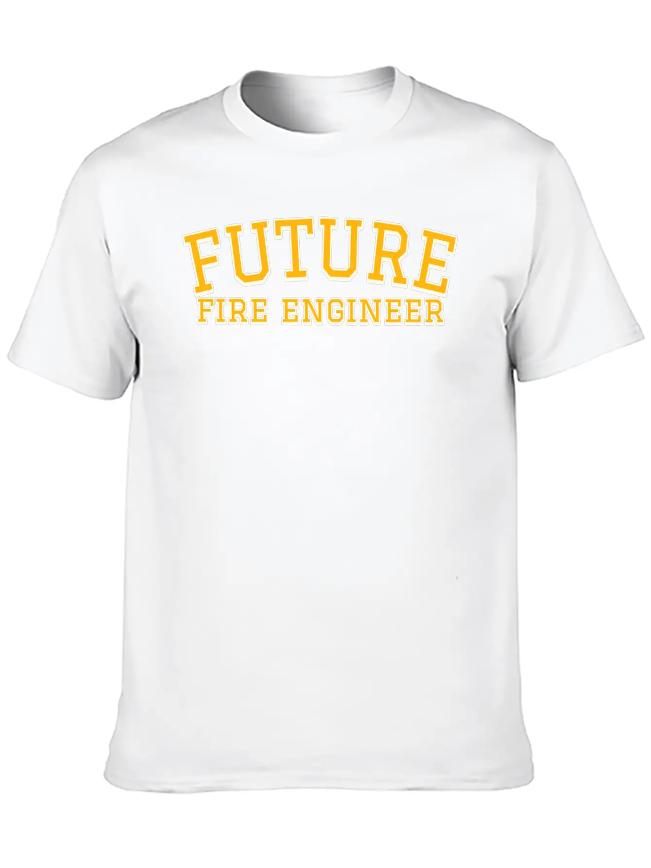 Future Fire Engineer Unisex Short Sleeve Soft Cotton T-Shirt – Casual Everyday Wear