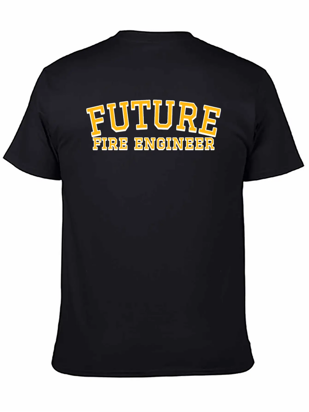 Future Fire Engineer Unisex Short Sleeve Soft Cotton T-Shirt – Casual Everyday Wear