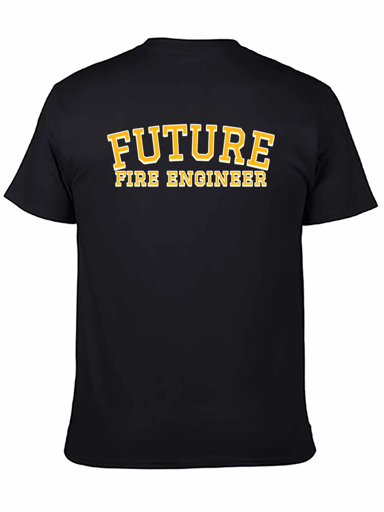Future Fire Engineer Unisex Short Sleeve Soft Cotton T-Shirt – Casual Everyday Wear