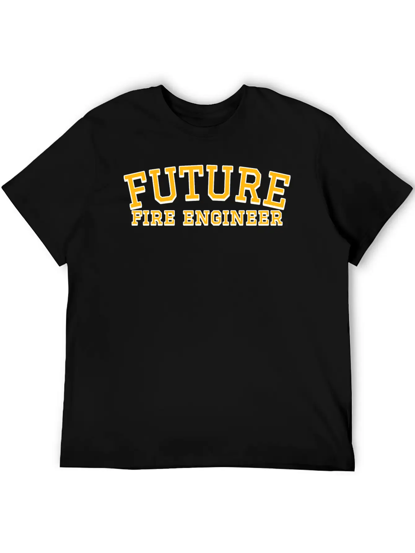 Future Fire Engineer Unisex Short Sleeve Soft Cotton T-Shirt – Casual Everyday Wear