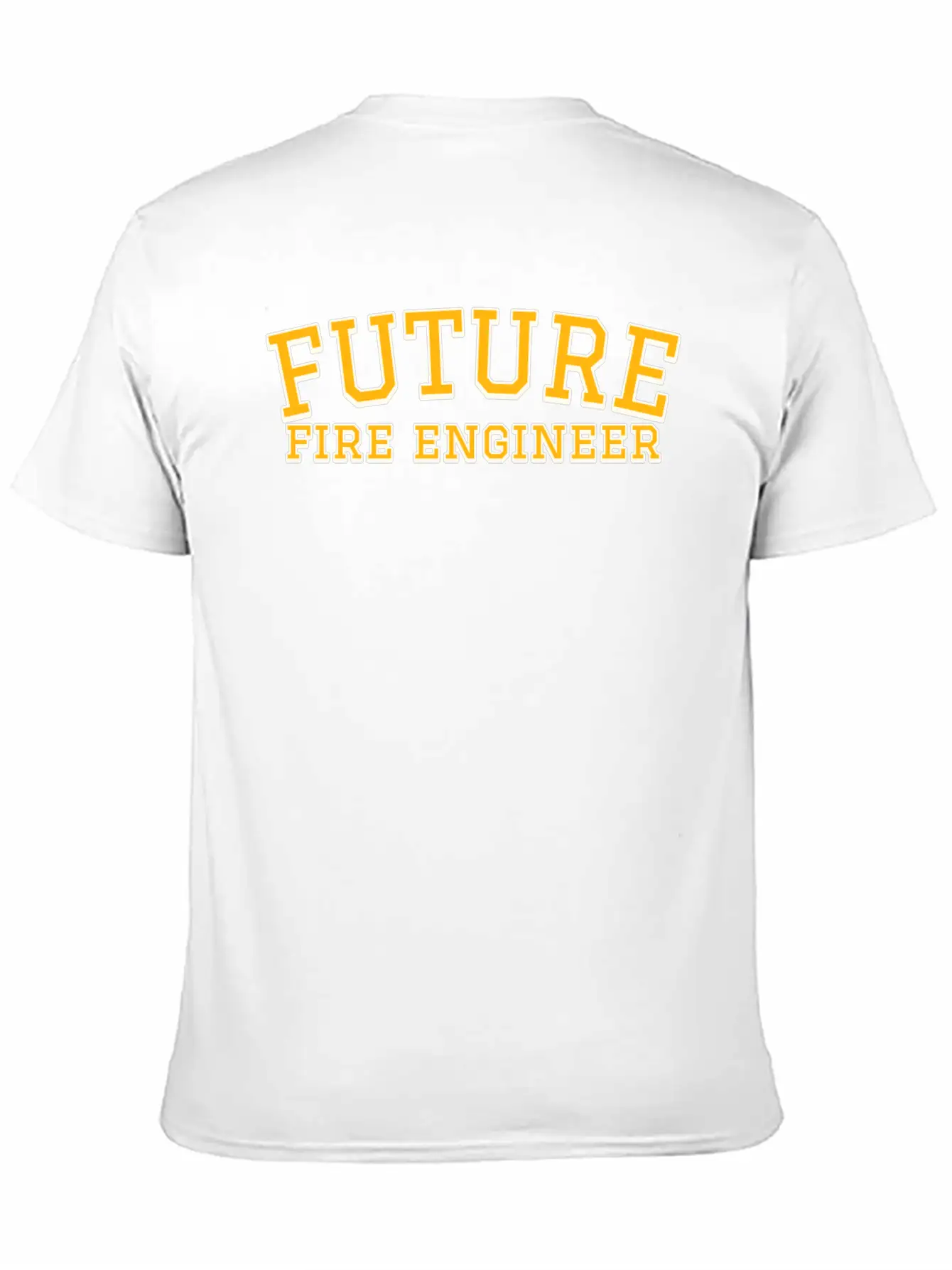 Future Fire Engineer Unisex Short Sleeve Soft Cotton T-Shirt – Casual Everyday Wear