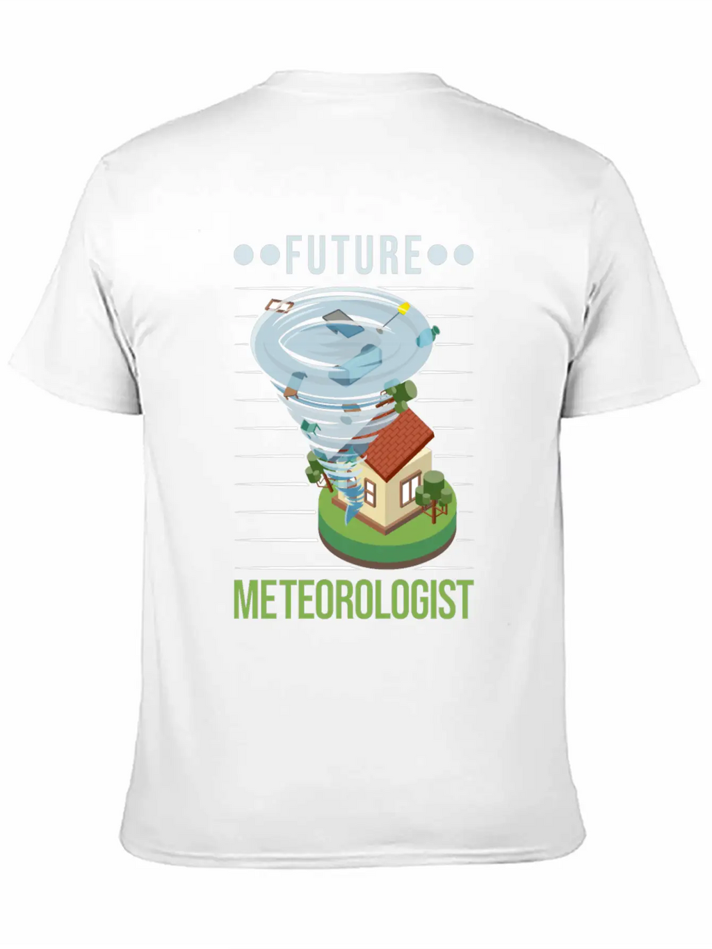 Future Meteorologist Tornado Weatherman Unisex Casual T-Shirt – Clean Design For Daily Comfort