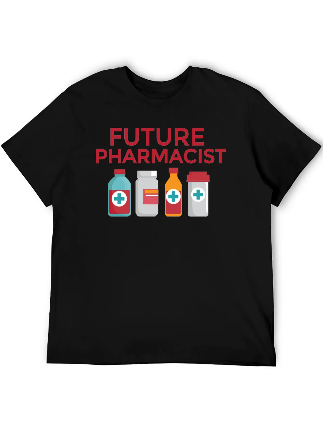 Future Pharmacist Pharmacy Student Hoodie Pharmd F Unisex Short Sleeve Soft Cotton T-Shirt – Casual Everyday Wear