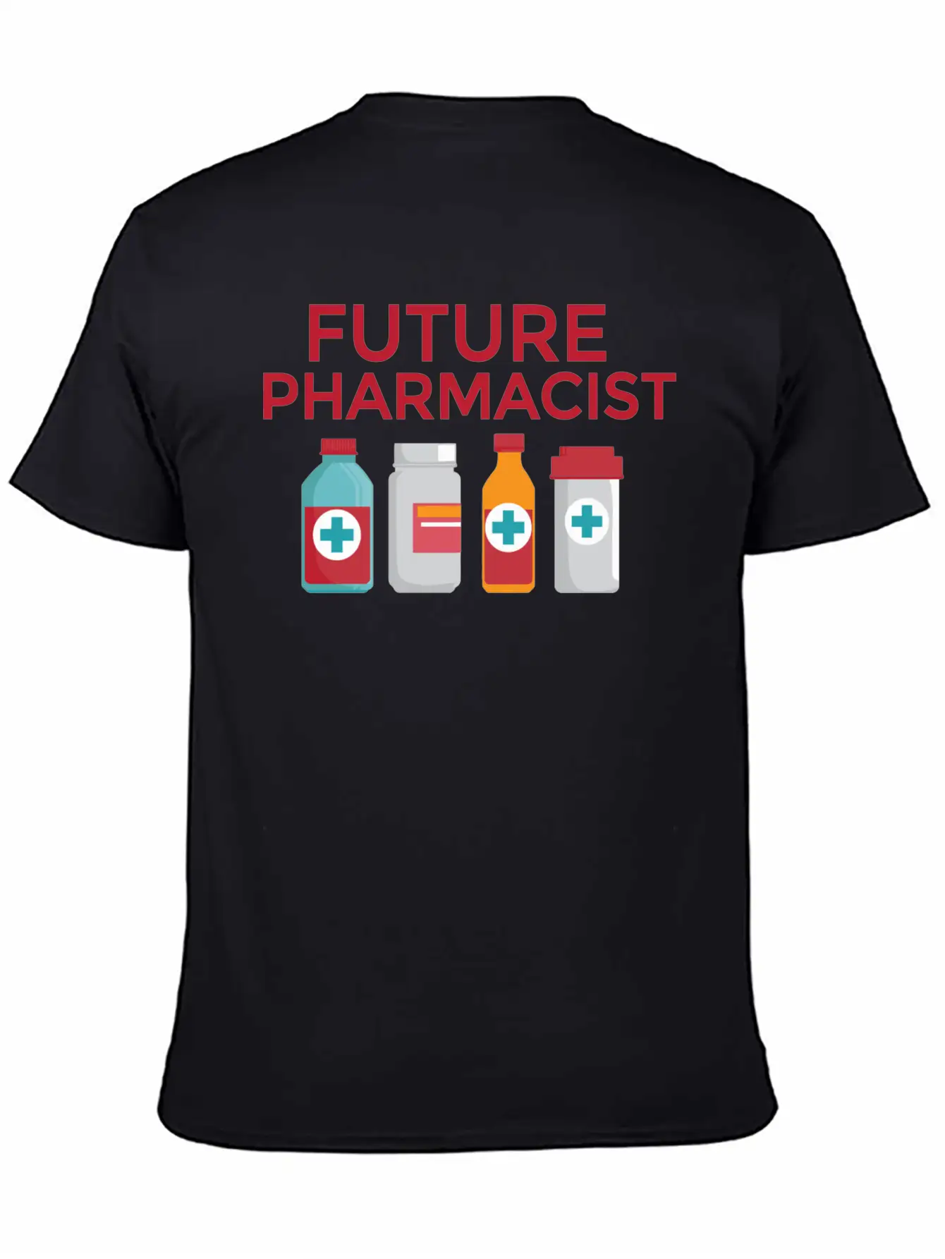 Future Pharmacist Pharmacy Student Hoodie Pharmd F Unisex Short Sleeve Soft Cotton T-Shirt – Casual Everyday Wear
