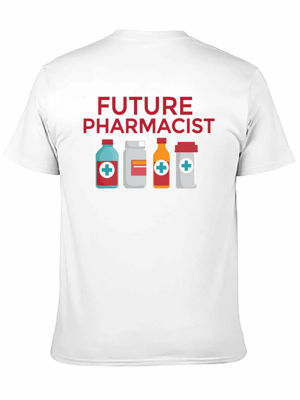 Future Pharmacist Pharmacy Student Hoodie Pharmd F Unisex Short Sleeve Soft Cotton T-Shirt – Casual Everyday Wear
