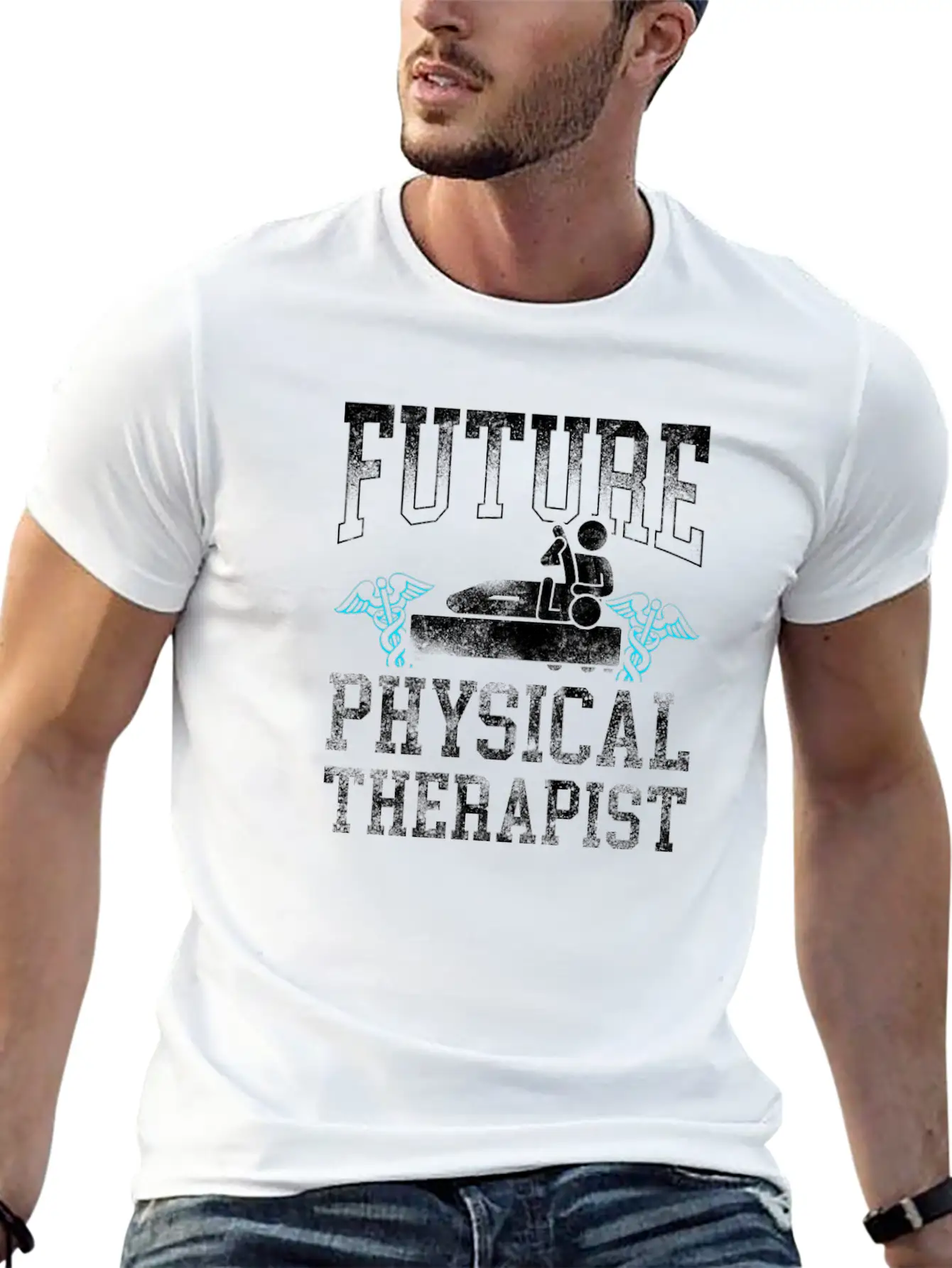 Future Physical Therapist Therapy Unisex Casual T-Shirt – Clean Design For Daily Comfort