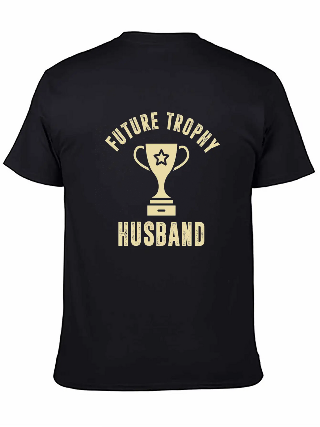 Future Trophy Husband Vintage Unisex Casual T-Shirt – Clean Design For Daily Comfort