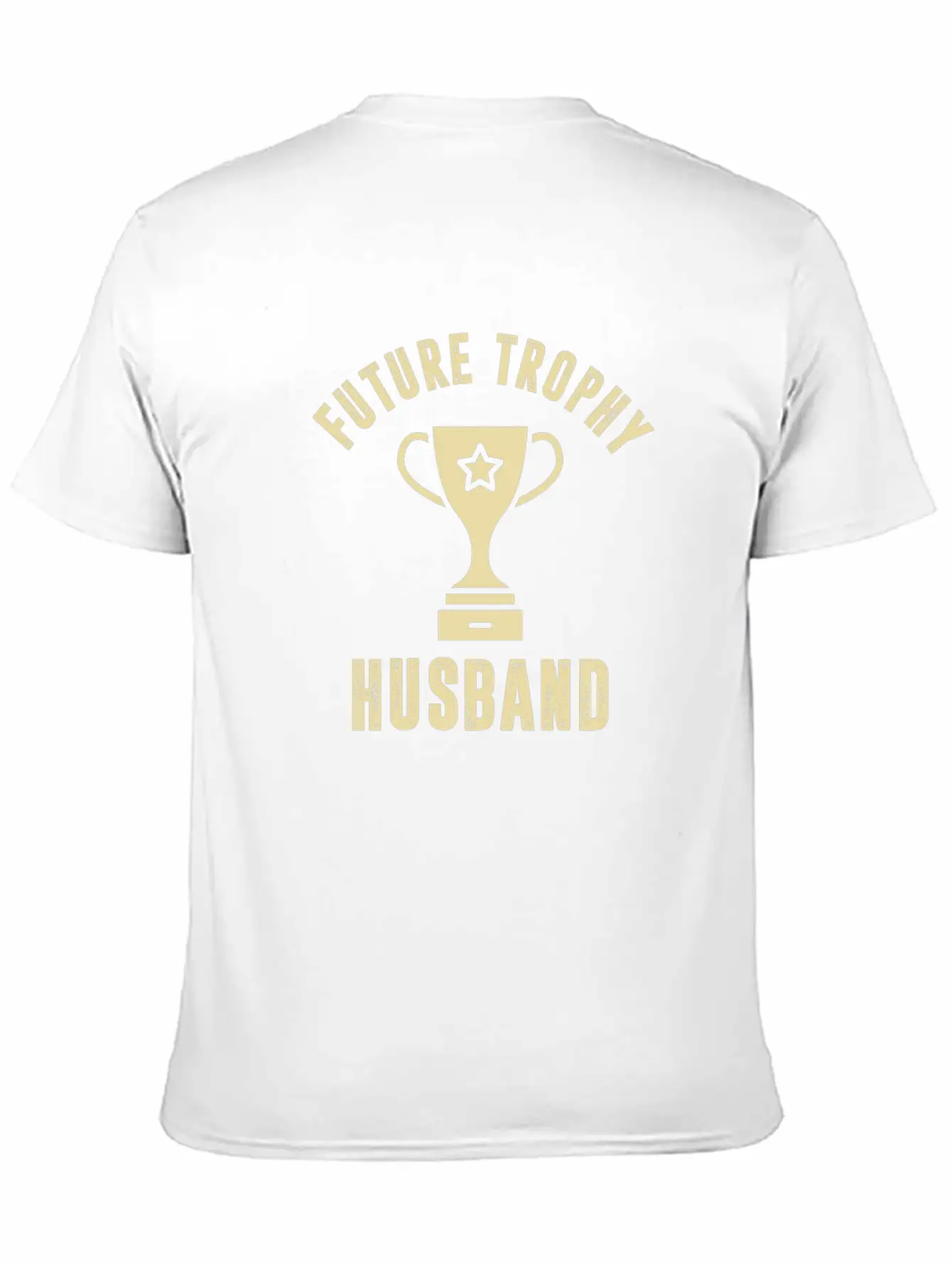 Future Trophy Husband Vintage Unisex Casual T-Shirt – Clean Design For Daily Comfort
