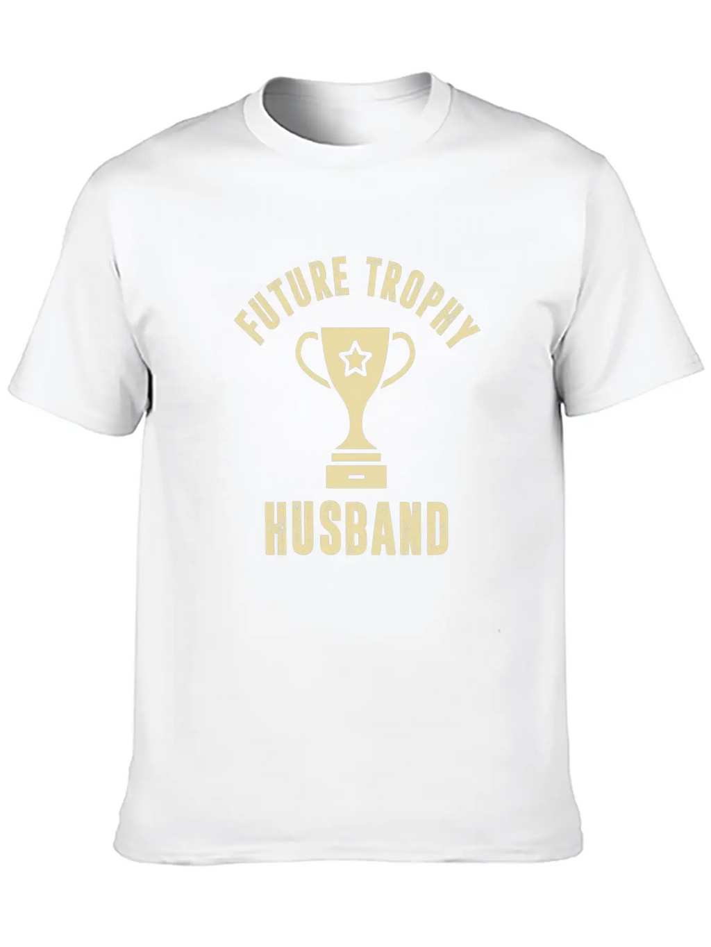 Future Trophy Husband Vintage Unisex Casual T-Shirt – Clean Design For Daily Comfort