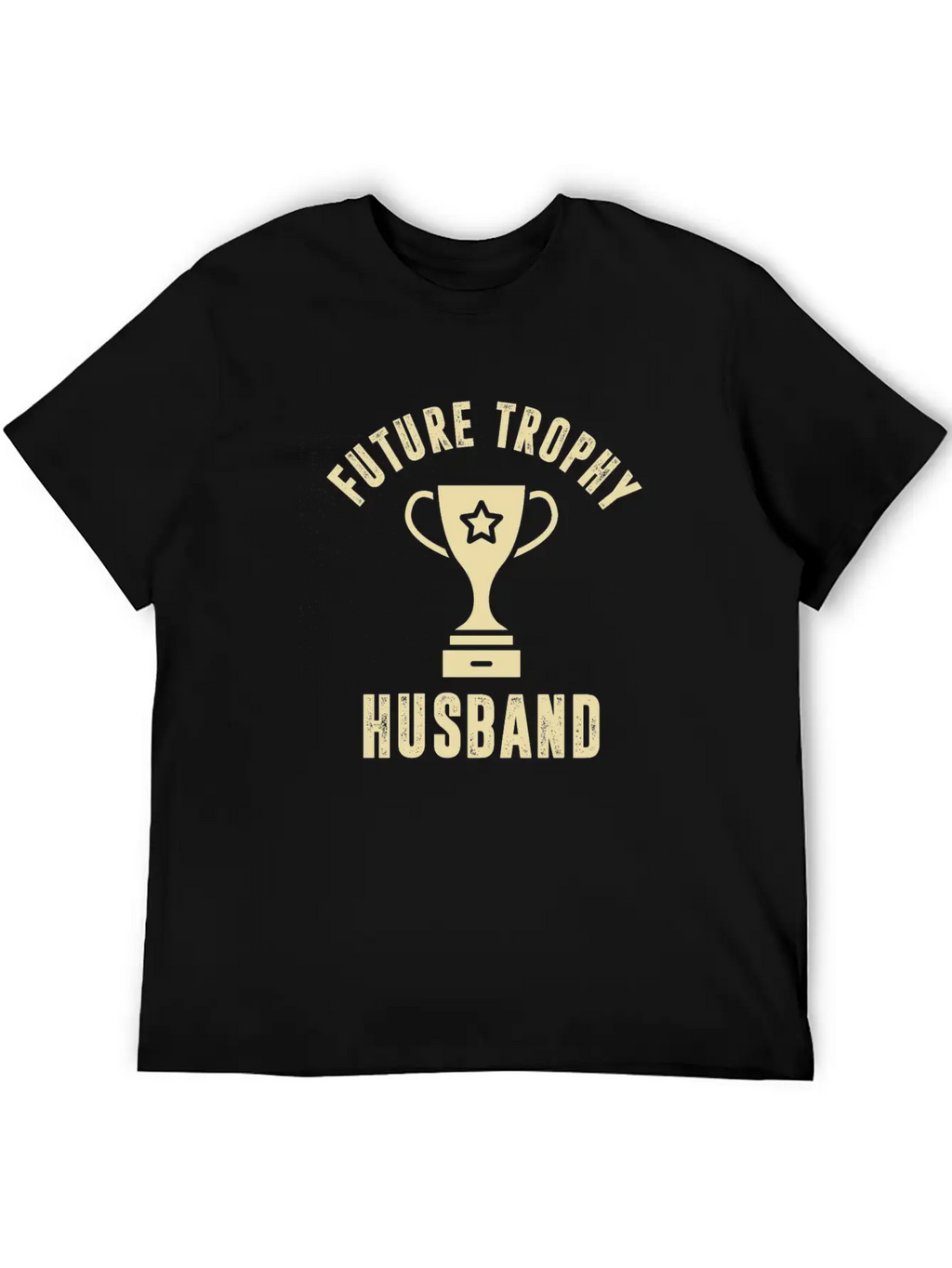 Future Trophy Husband Vintage Unisex Casual T-Shirt – Clean Design For Daily Comfort