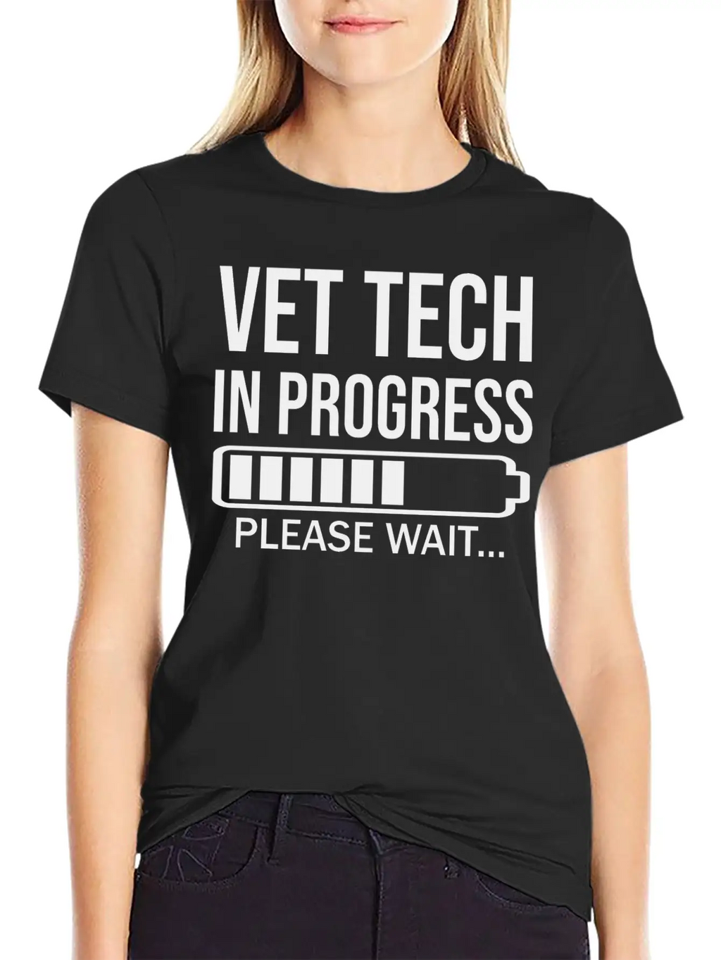Future Vet Tech In Progress Veterinary Student Essential Cotton Tee For Daily Outfits – Unisex Style