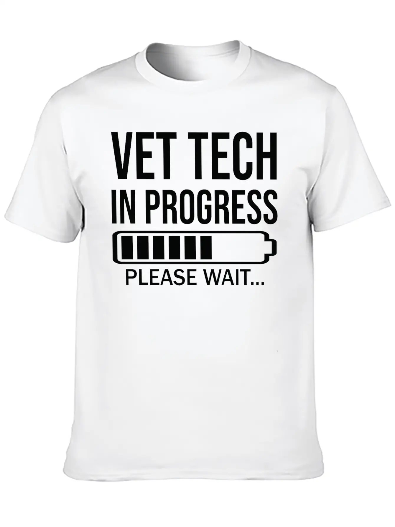 Future Vet Tech In Progress Veterinary Student Essential Cotton Tee For Daily Outfits – Unisex Style