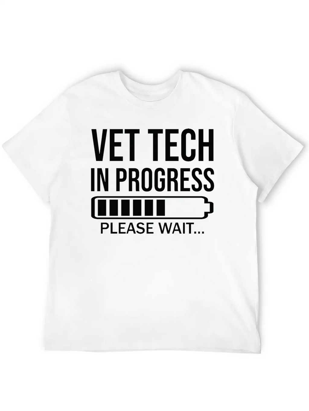 Future Vet Tech In Progress Veterinary Student Essential Cotton Tee For Daily Outfits – Unisex Style