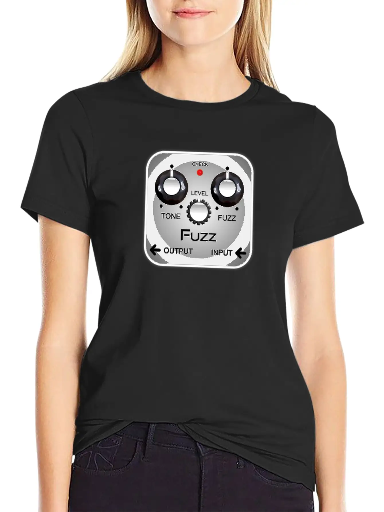 Fuzz Pedal Stylish Everyday T-Shirt – Unisex Basic Cotton Tee
