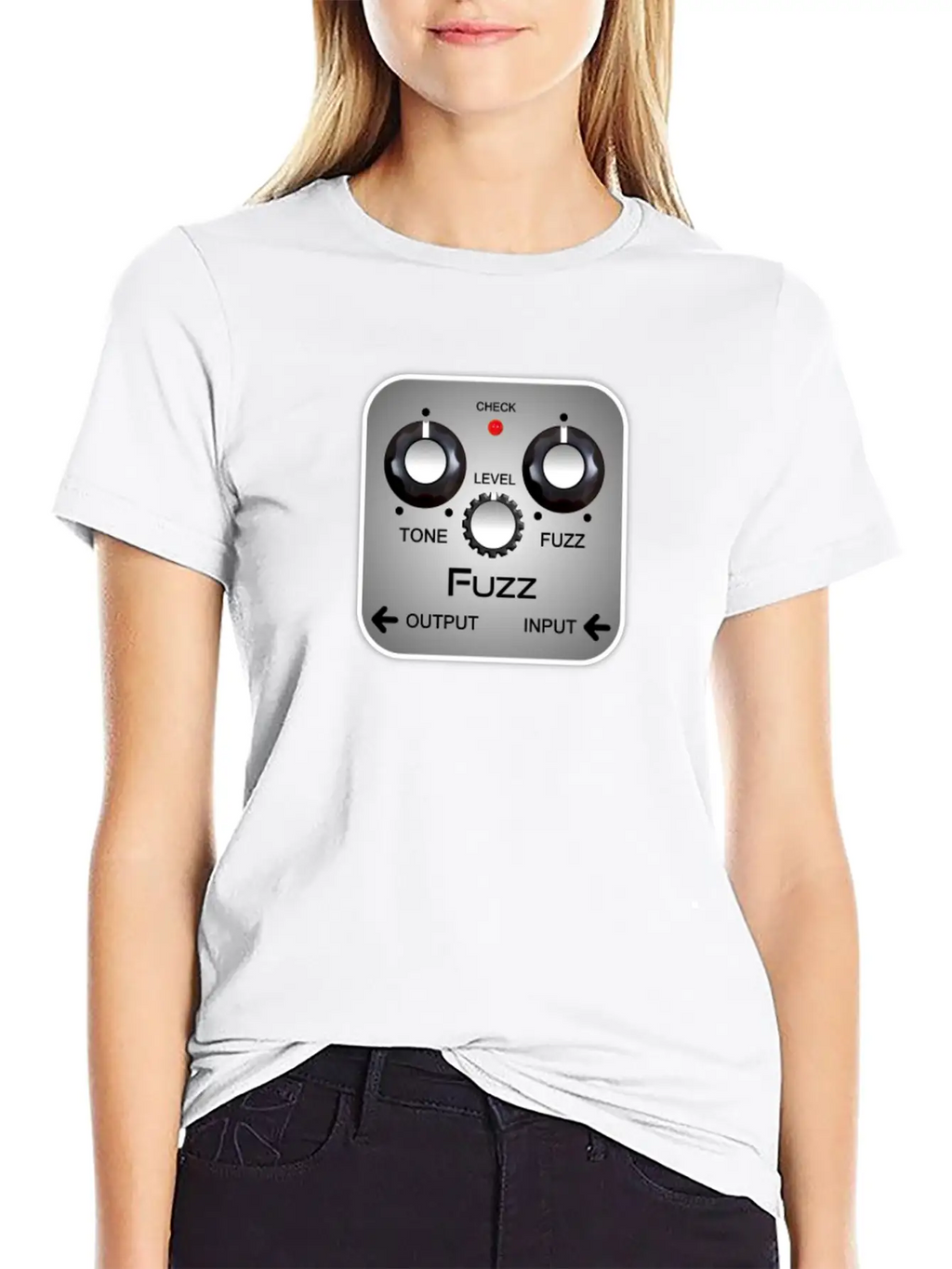 Fuzz Pedal Stylish Everyday T-Shirt – Unisex Basic Cotton Tee