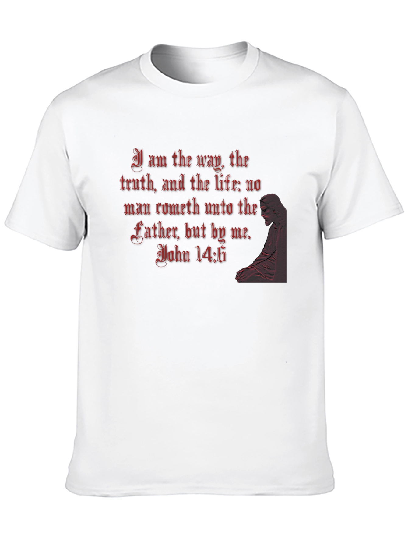 Way Truth Life Bible Verse T-Shirt