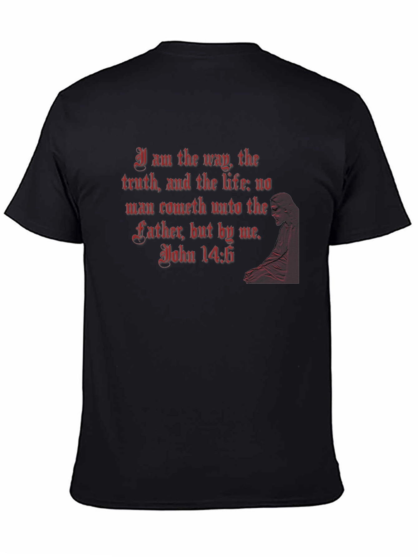 Way Truth Life Bible Verse T-Shirt
