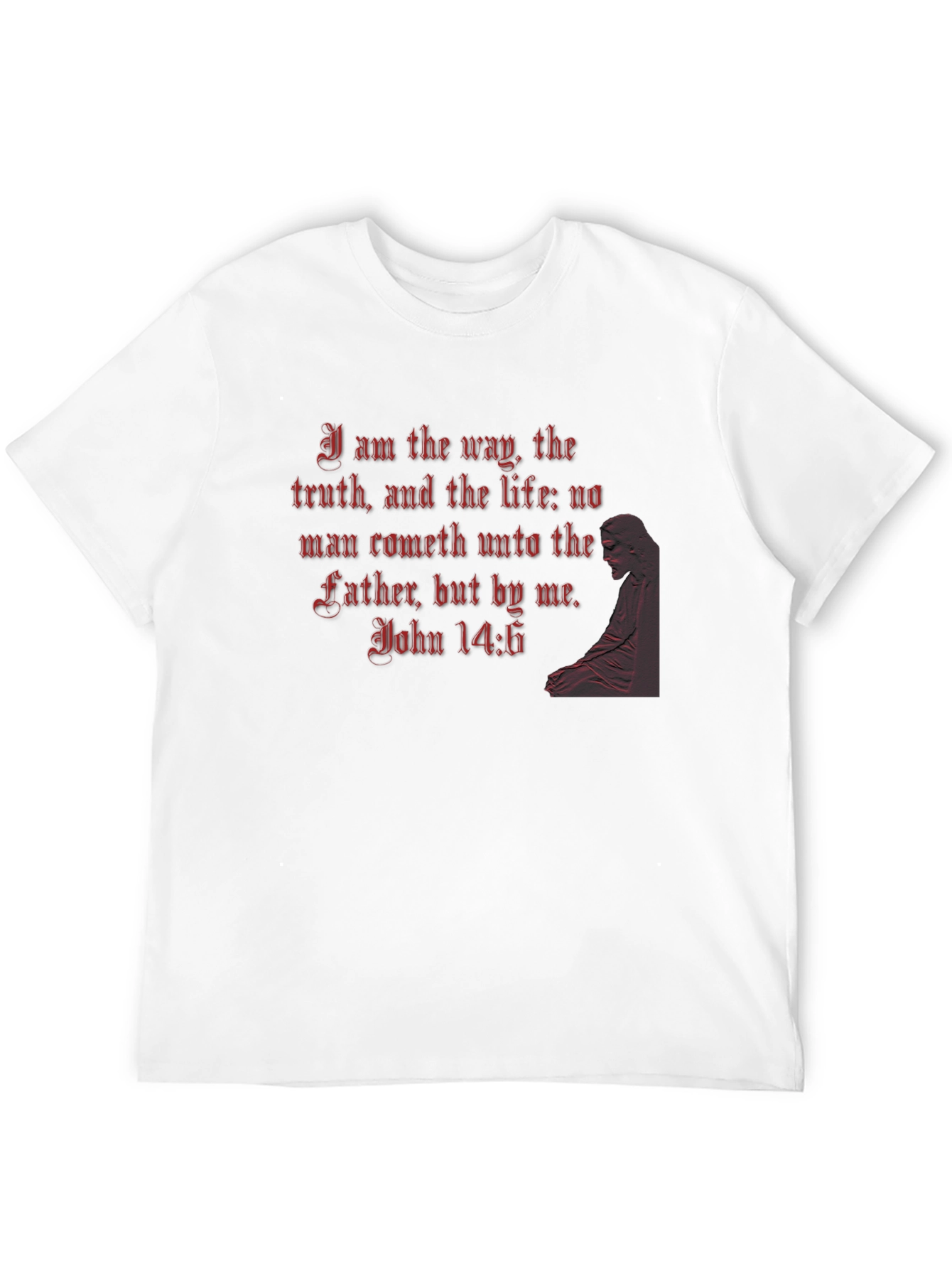 Way Truth Life Bible Verse T-Shirt