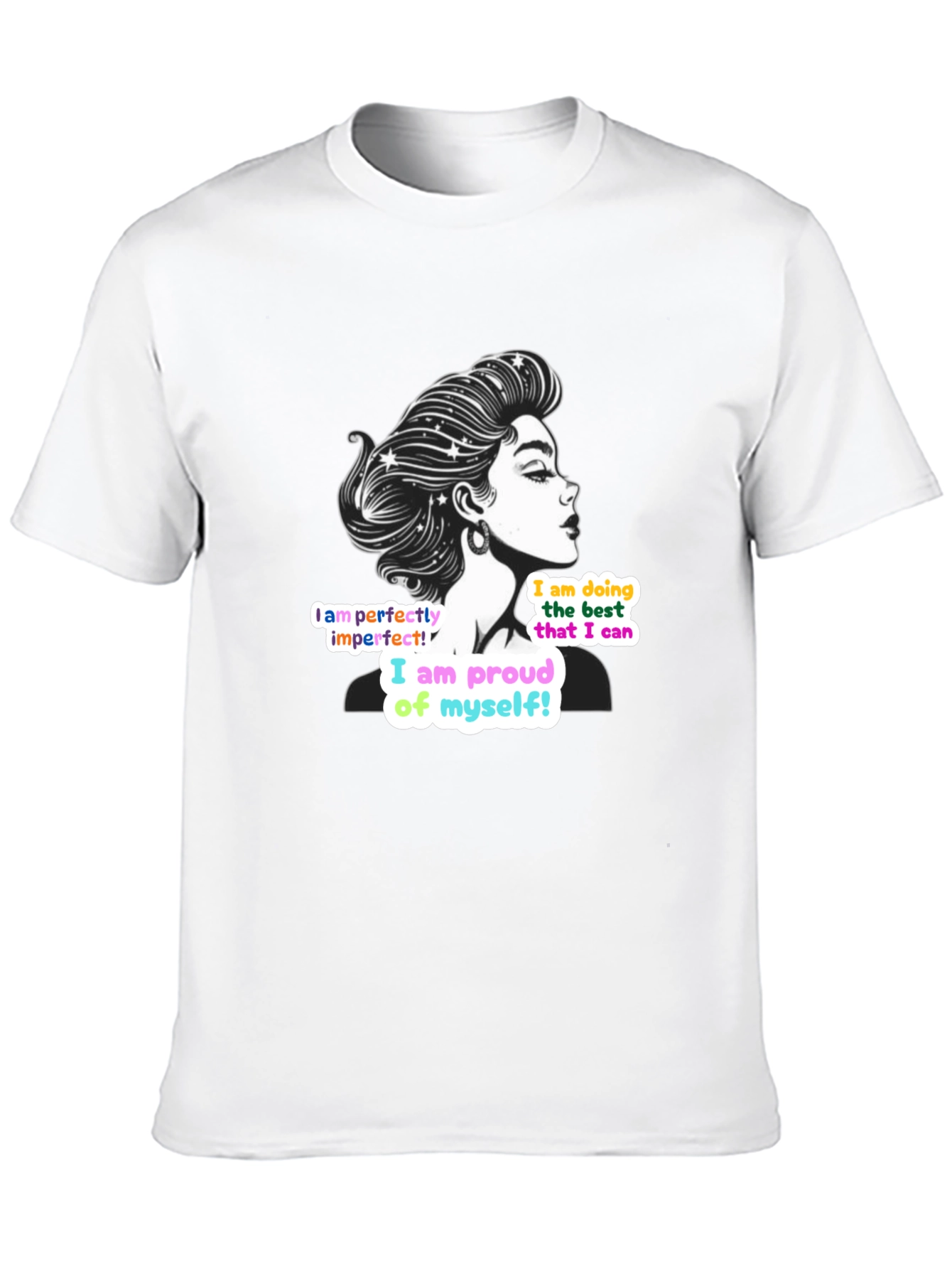 Empowering Woman T-Shirt: Perfectly Imperfect Design