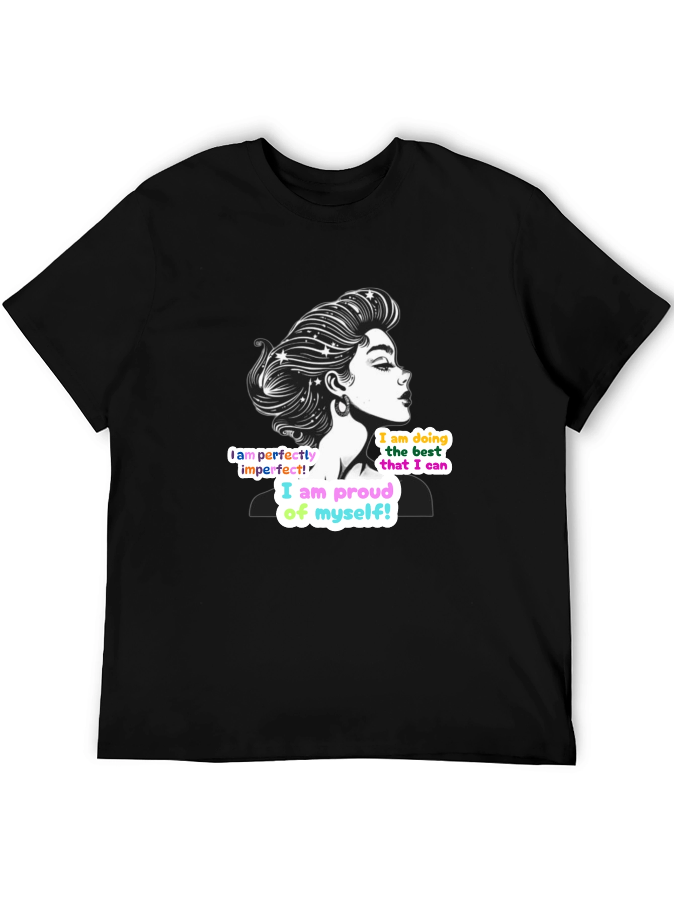 Empowering Woman T-Shirt: Perfectly Imperfect Design