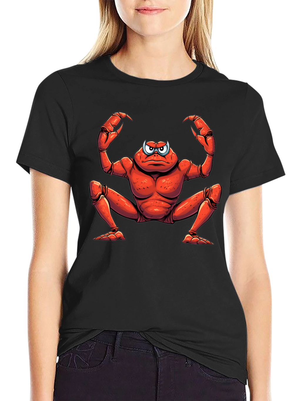 Angry Crab Graphic T-Shirt