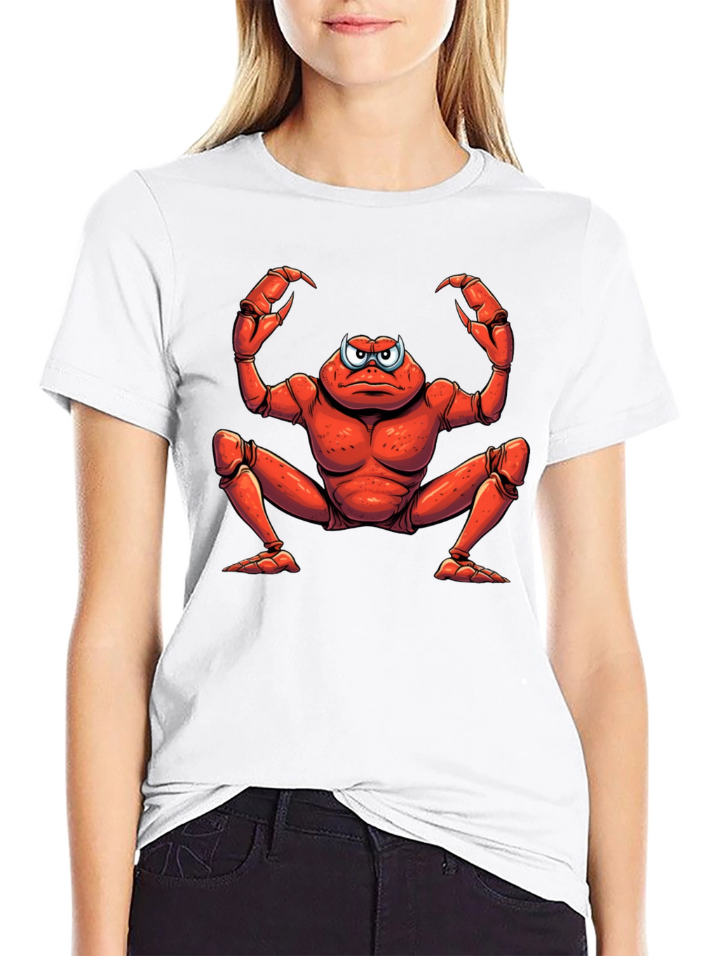 Angry Crab Graphic T-Shirt