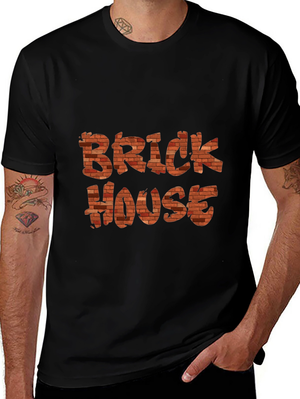 Brick House Graphic Tee - Unique Design