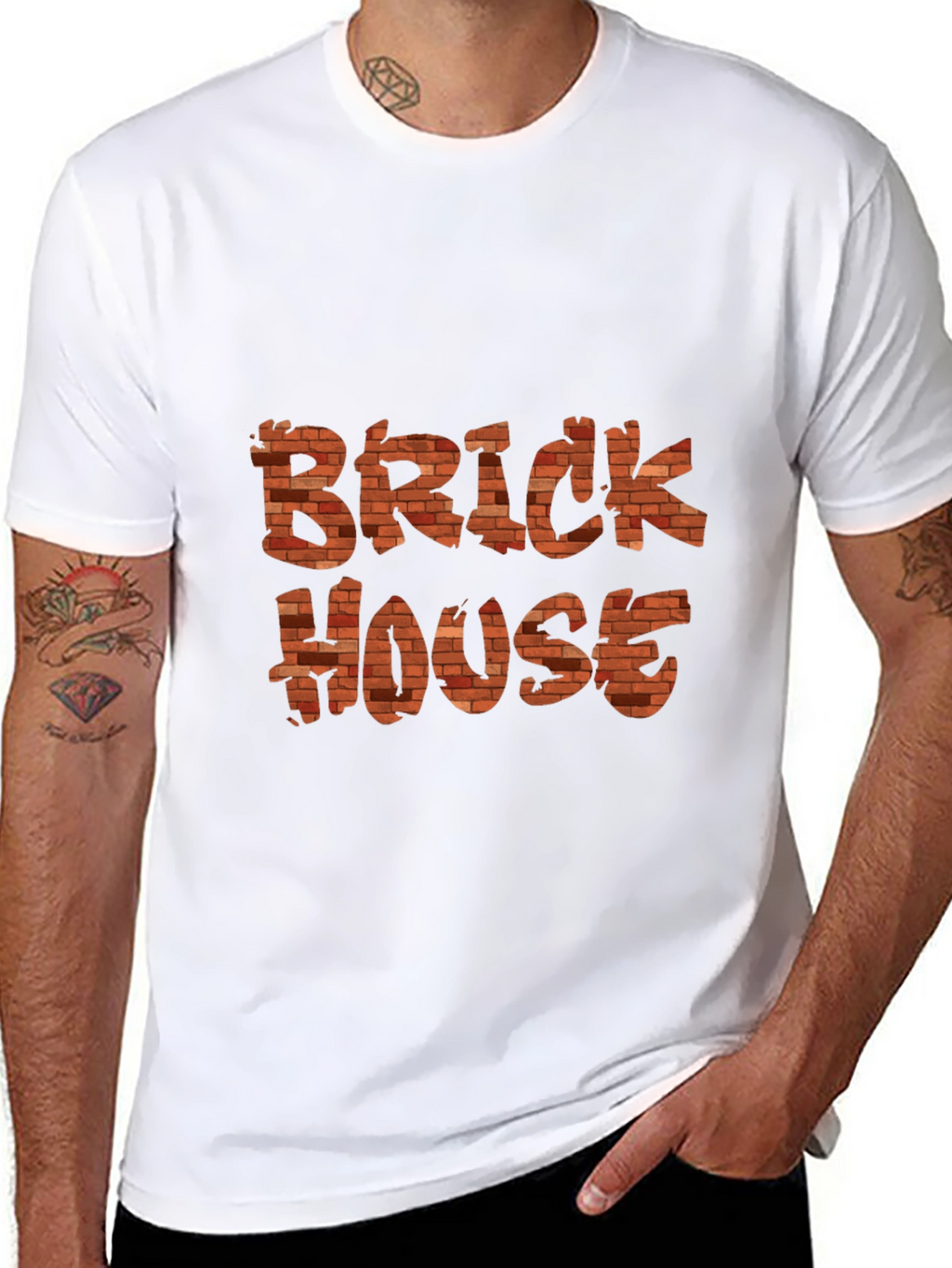 Brick House Graphic Tee - Unique Design
