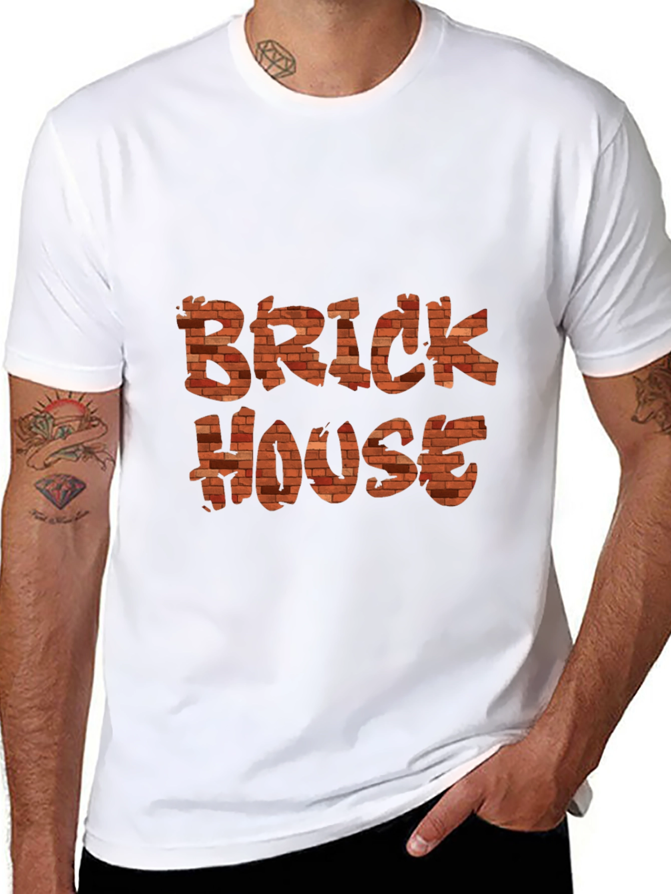 Brick House Graphic Tee - Unique Design