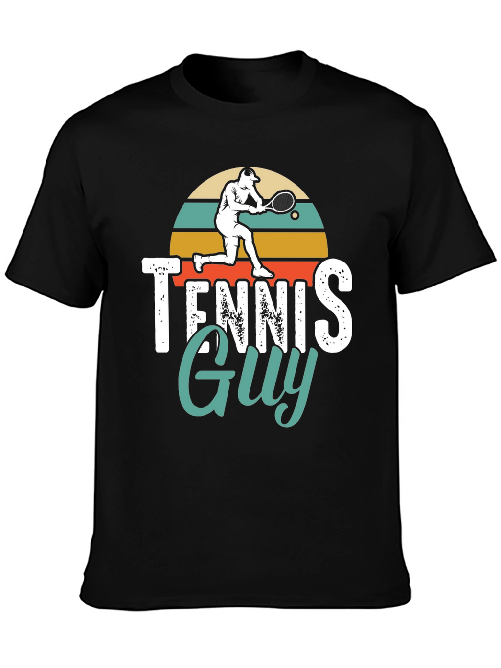 Tennis Guy Graphic T-Shirt - Stylish Unisex Tee
