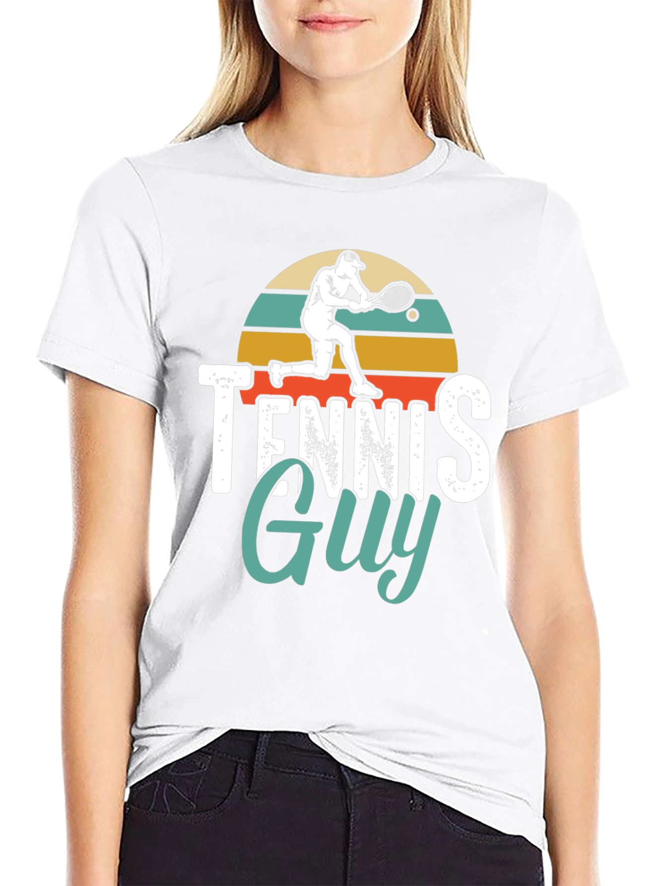 Tennis Guy Graphic T-Shirt - Stylish Unisex Tee