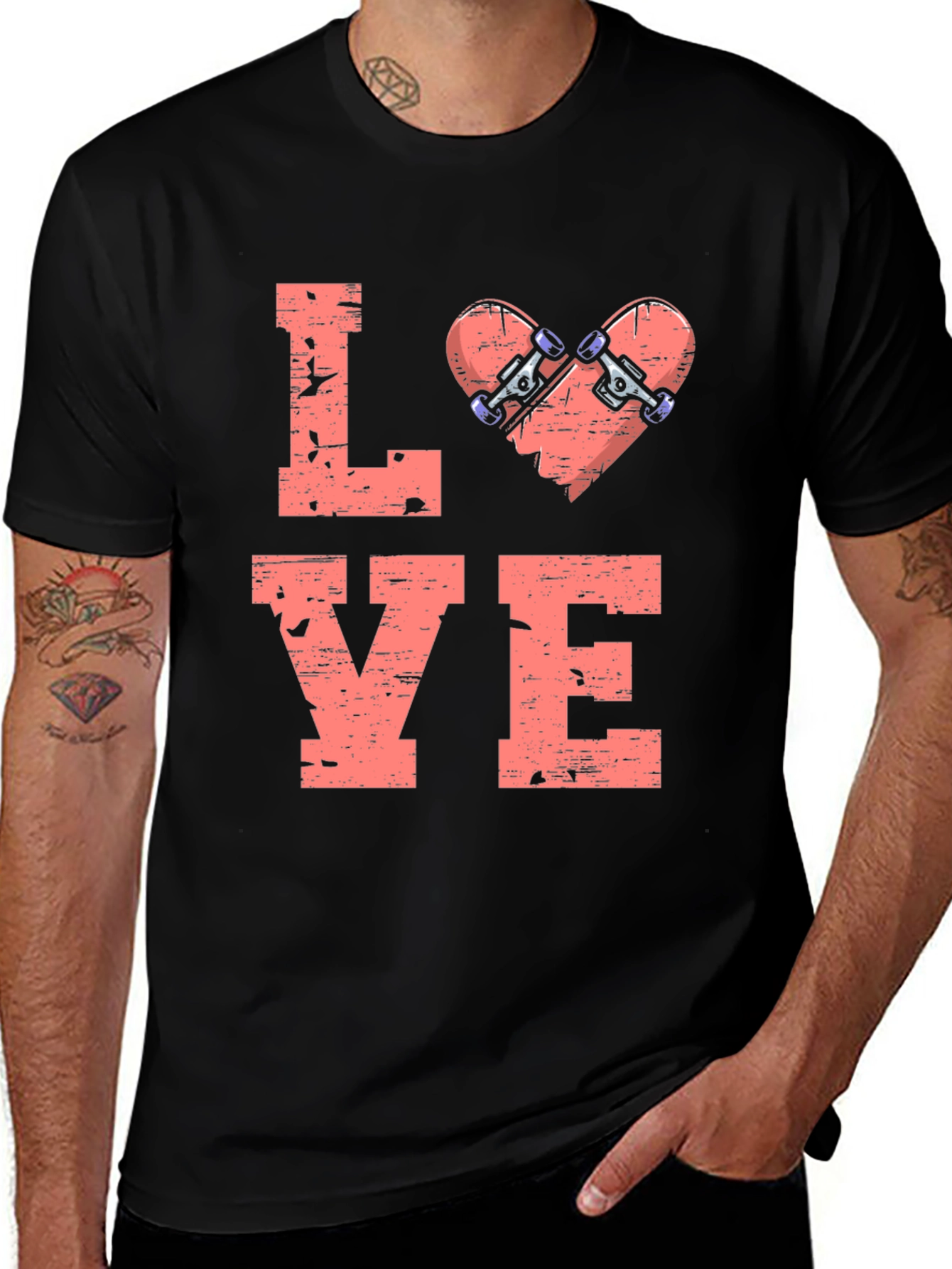 Skateboard Love T-Shirt