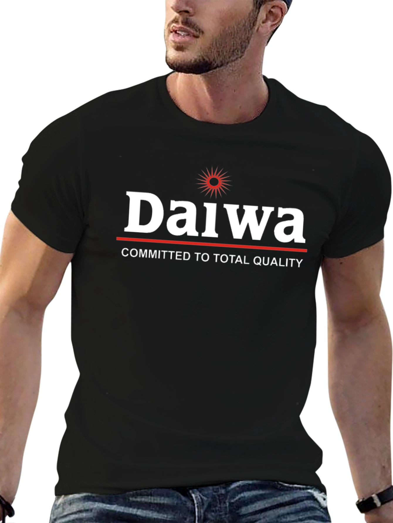 Daiwa Total Quality Black T-Shirt