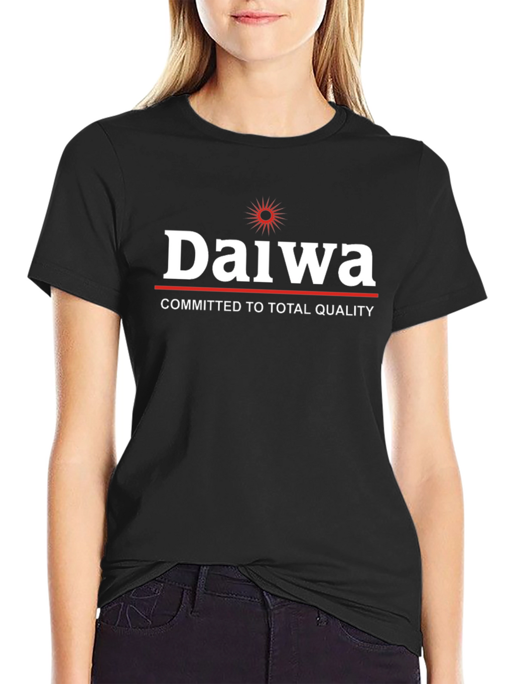Daiwa Total Quality Black T-Shirt