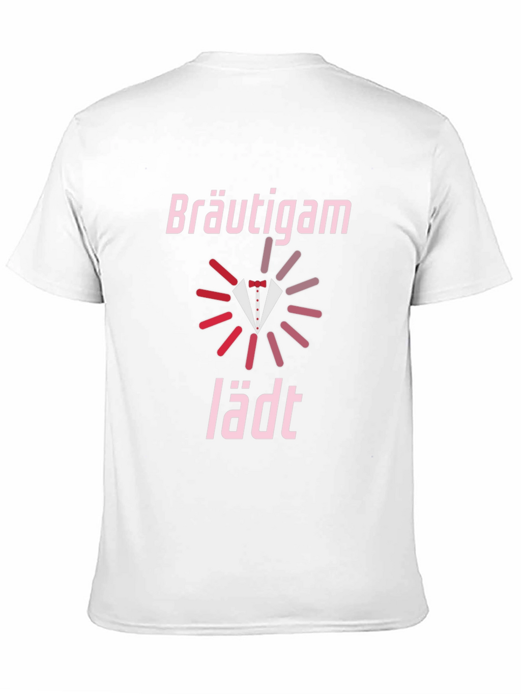 Bräutigam lädt Groom Wedding Party T-Shirt