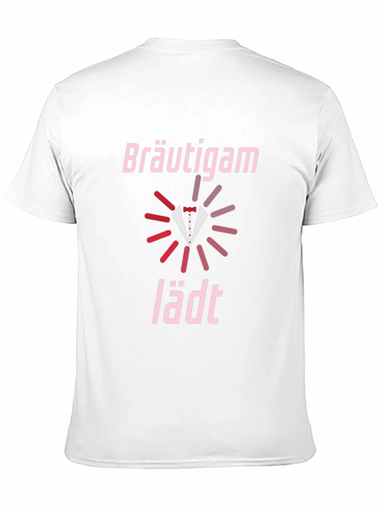 Bräutigam lädt Groom Wedding Party T-Shirt