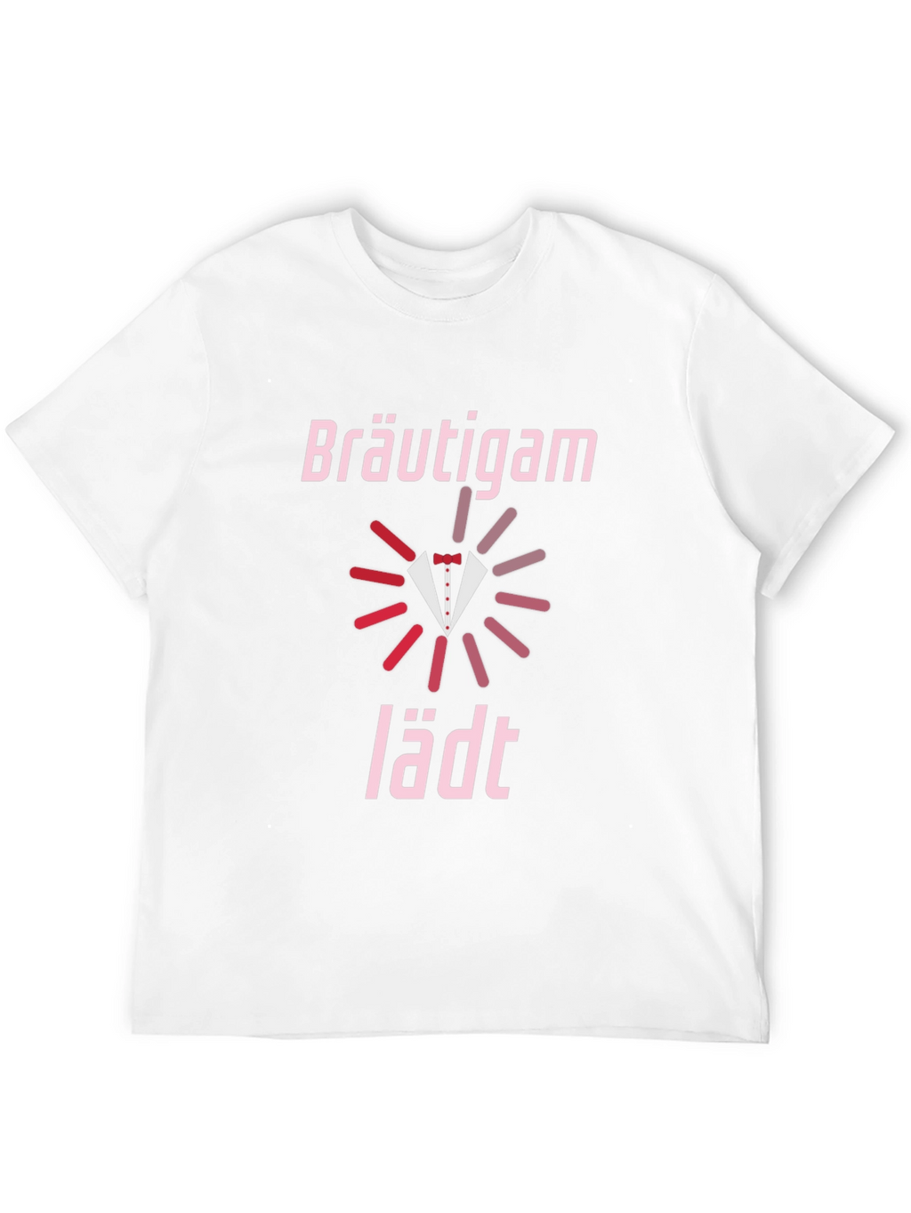 Bräutigam lädt Groom Wedding Party T-Shirt