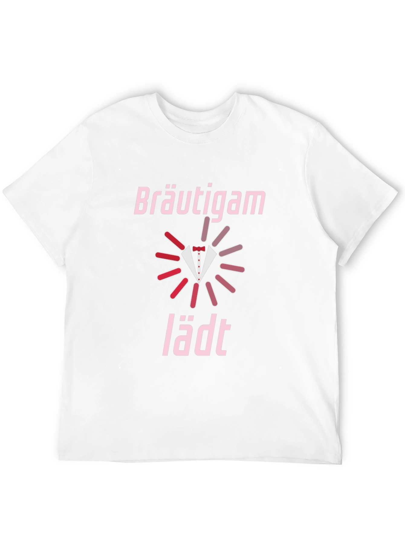 Bräutigam lädt Groom Wedding Party T-Shirt