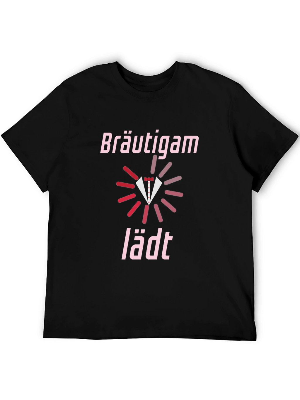 Bräutigam lädt Groom Wedding Party T-Shirt