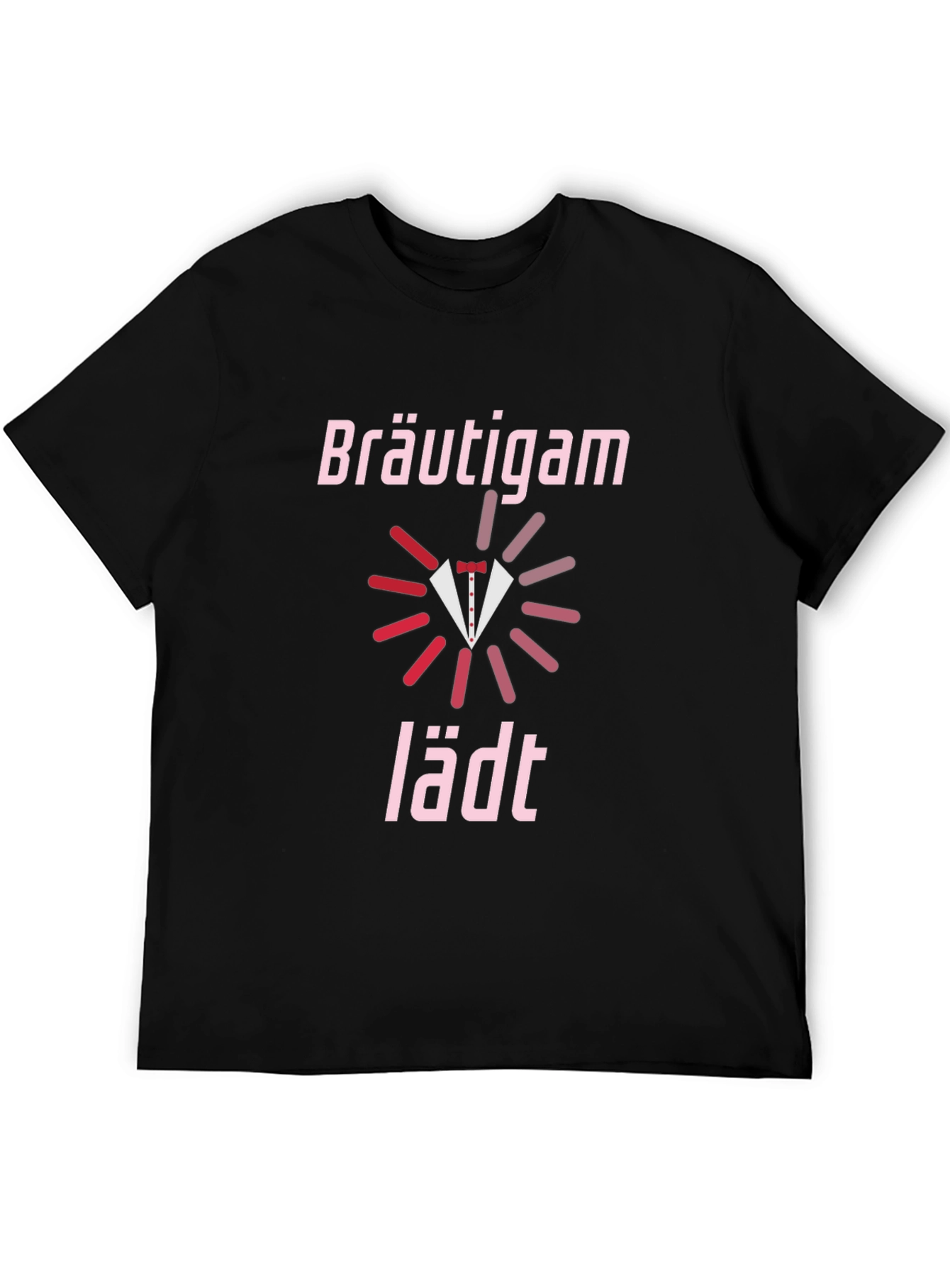 Bräutigam lädt Groom Wedding Party T-Shirt