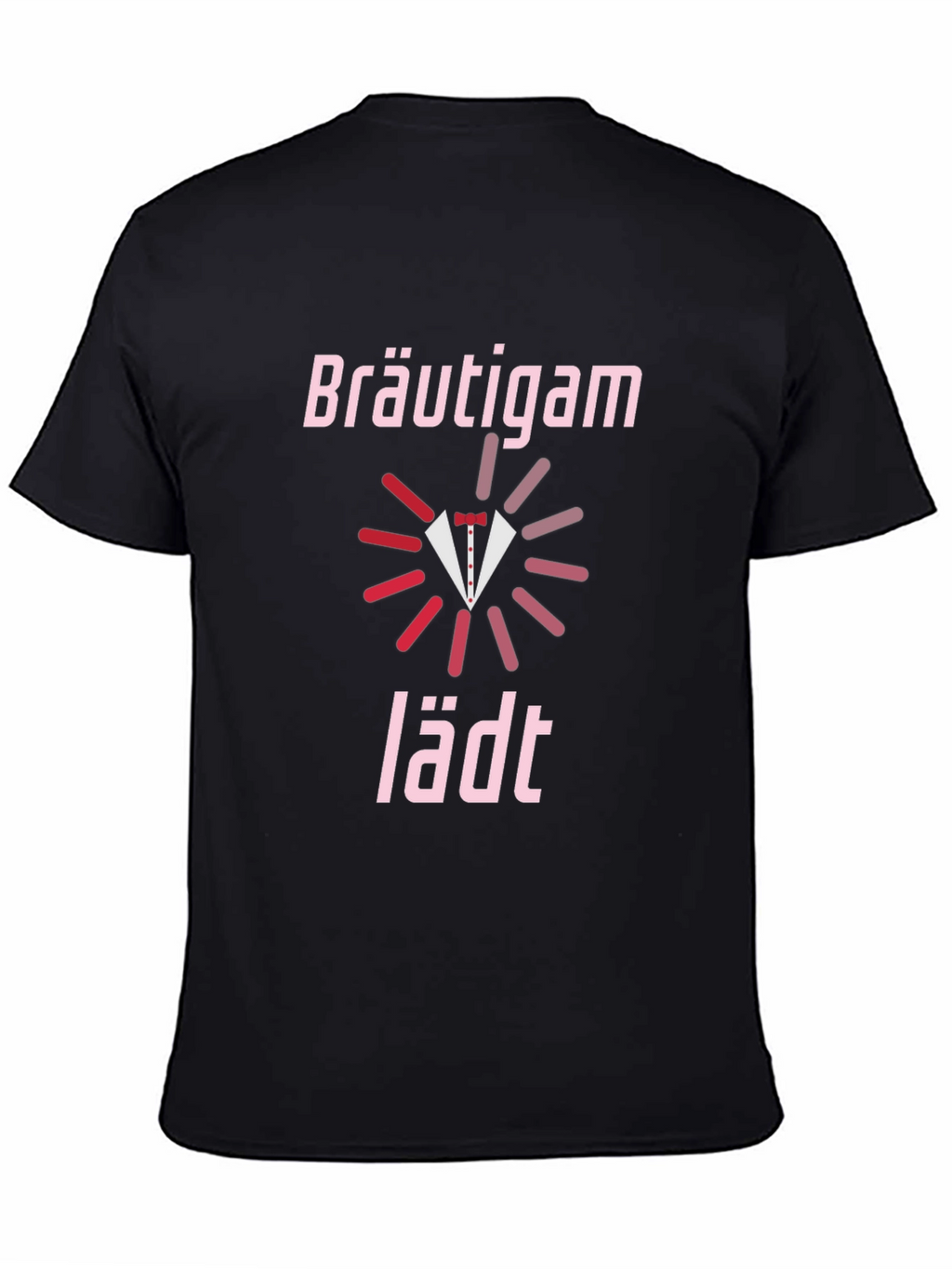 Bräutigam lädt Groom Wedding Party T-Shirt
