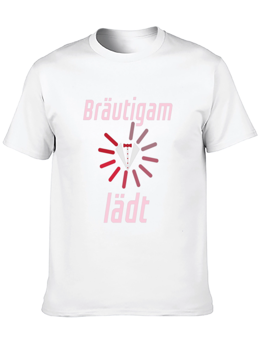 Bräutigam lädt Groom Wedding Party T-Shirt